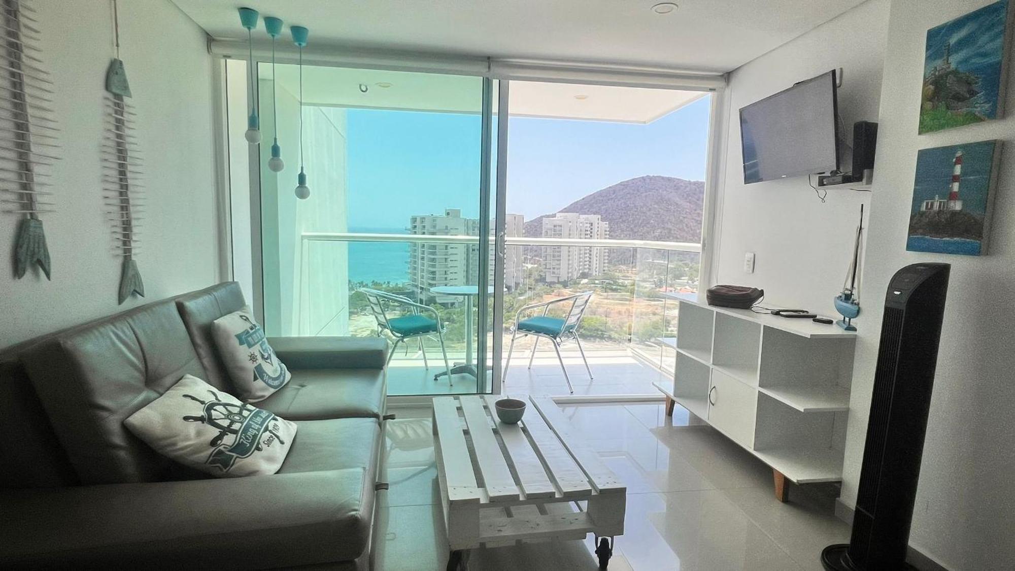 Edificio Areia En Pozos Colorados, Apto 2 Habitaciones 2 Banos Санта-Марта Экстерьер фото