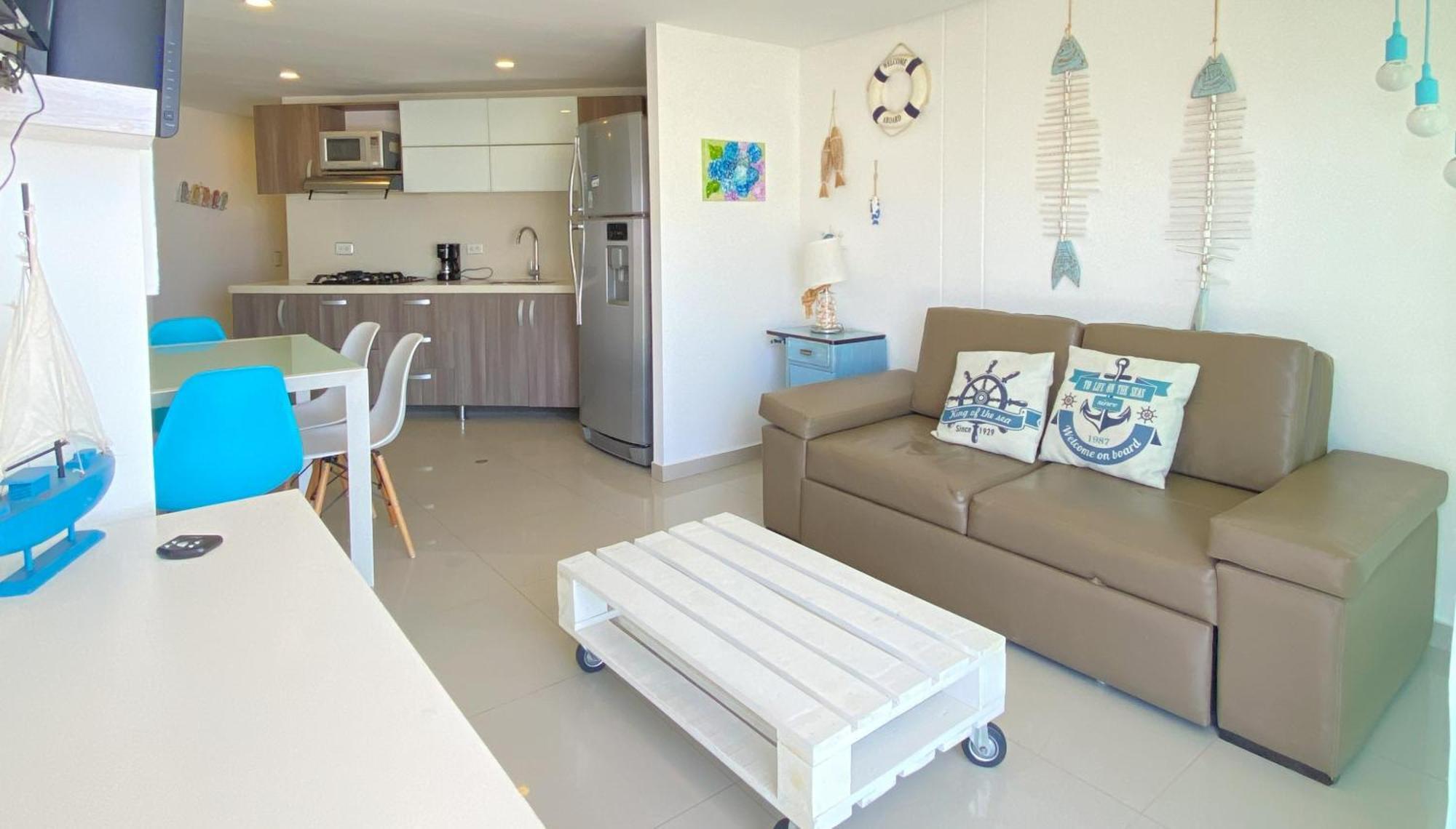 Edificio Areia En Pozos Colorados, Apto 2 Habitaciones 2 Banos Санта-Марта Экстерьер фото